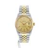 Rolex Datejust watch in gold and stainless steel Ref:  16013 Circa  1977 - 360 thumbnail