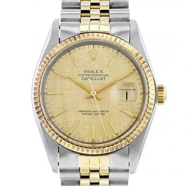 Orologio Rolex Datejust in oro e acciaio Ref :  16013 Circa  1977