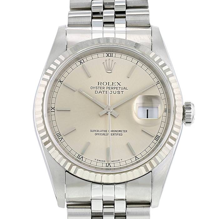 Rolex Datejust watch in gold and stainless steel Ref:  16234 Circa  1996 - 00pp