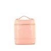 Chanel vanity case in pink leather - 360 thumbnail