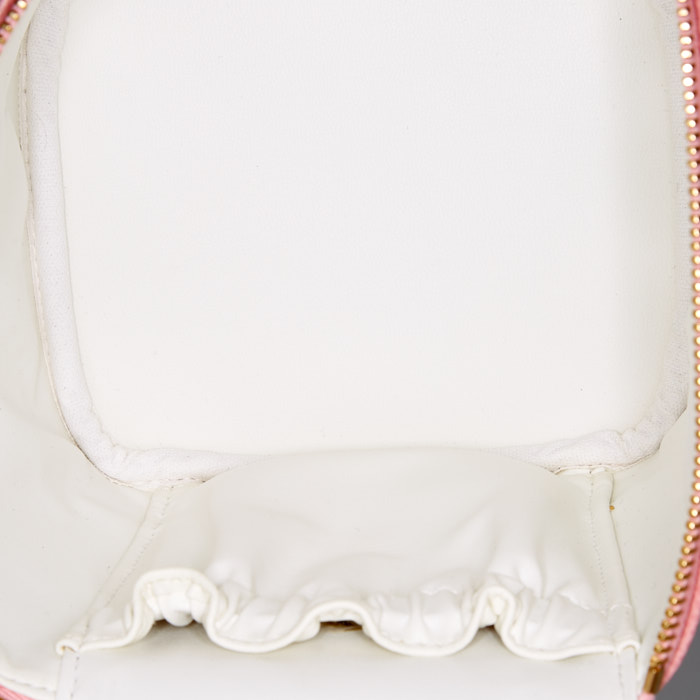 Vanity Chanel en cuero rosa - Detail D2