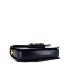 Gucci  1955 Horsebit small model  handbag  in blue leather - Detail D4 thumbnail