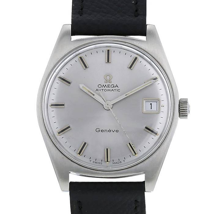 Omega Genève watch in stainless steel Ref:  166.041 Circa  1970 - 00pp
