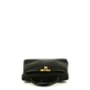 Bolso de mano Hermès Kelly 32 cm en cuero togo negro - 360 Front thumbnail