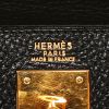 Hermès Kelly 28 cm handbag in black togo leather - Detail D4 thumbnail