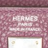 Borsa Hermes Kelly 25 cm in pelle togo viola Cassis - Detail D4 thumbnail