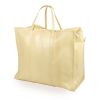Shopping bag Balenciaga Bazar shopper in pitone giallo - 00pp thumbnail