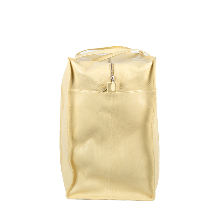 Balenciaga Bazar shopper shopping bag in yellow python - Detail D2