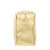 Shopping bag Balenciaga Bazar shopper in pitone giallo - Detail D2 thumbnail