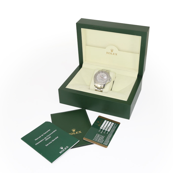 Montre Rolex Yacht-Master en acier Ref :  16622 Vers  2008 - Detail D2