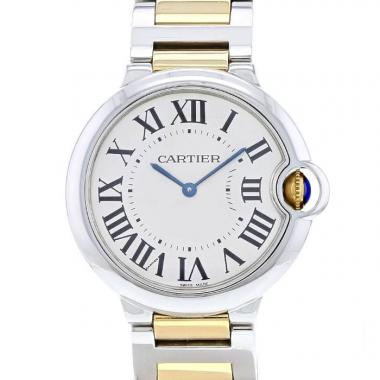 Orologio Cartier Ballon Bleu De Cartier in oro e acciaio Ref :  3005 Circa  2010