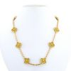 Van Cleef & Arpels Alhambra Vintage necklace in yellow gold - 360 thumbnail