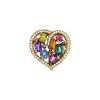 H. Stern brooch-pendant in yellow gold,  colored stones and diamonds - 00pp thumbnail
