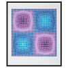 Victor Vasarely, "Diorre", silkscreen in colors on paper, signed and numbered, of 1986 - 00pp thumbnail