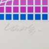 Victor Vasarely, "Diorre", silkscreen in colors on paper, signed and numbered, of 1986 - Detail D2 thumbnail