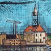 Bernard Buffet, "Hindeloopen en Frise", lithographie en couleurs sur papier Arches, signée et numérotée, de 1986 - Detail D1 thumbnail