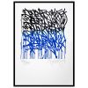 JonOne, "Urban calligraphy", silkscreen in two colors on paper,  signed, numbered and dated, of 2009 - 00pp thumbnail