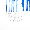 JonOne (John Andrew Perello dit) (Born in 1963), Urban calligraphy (Blue) - 2009 - Detail D3 thumbnail