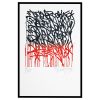 JonOne, "Urban calligraphy", silkscreen in two colors on paper,  signed, numbered and dated, of 2009 - 00pp thumbnail