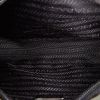 Bolso de mano Prada Re-nylon en lona negra - Detail D2 thumbnail