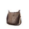 Hermes Evelyne shoulder bag in etoupe togo leather - 00pp thumbnail