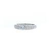 Boucheron solitaire ring in white gold and diamonds (0,46 carat) - 00pp thumbnail