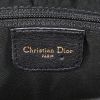 Pochette Dior Saddle in tela denim multicolore con motivo - Detail D3 thumbnail