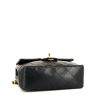 Chanel Mini Timeless handbag in black quilted leather - Detail D4 thumbnail