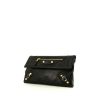 Balenciaga Classic City pouch in black leather - 00pp thumbnail