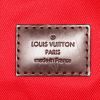 Bolso de mano Louis Vuitton  Graceful en lona a cuadros ébano y cuero marrón - Detail D3 thumbnail