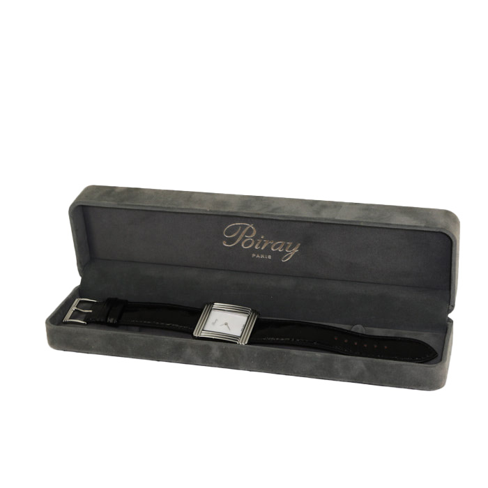 Reloj Poiray Ma Première  modelo grande de acero Circa  2000