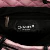 Chanel Cambon shopping bag in pink and black quilted leather - Detail D3 thumbnail