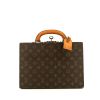 Louis Vuitton jewelry box in brown monogram canvas and natural leather - 360 thumbnail