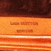 Gioielli scatola Louis Vuitton in tela monogram marrone e pelle naturale - Detail D3 thumbnail