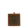 Vanity Louis Vuitton  Boîte à flacons en toile monogram marron et cuir naturel - 360 thumbnail
