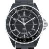 Chanel J12 GMT watch in black ceramic Ref:  IE. 62193 Circa  2010 - 00pp thumbnail