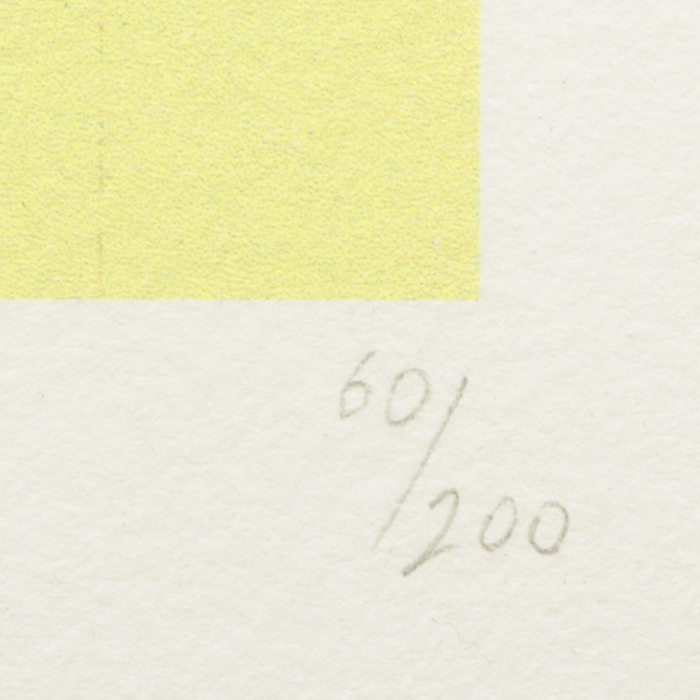 Jean Arp, "Sans titre", lithograph in colors on paper, signed and numbered, from the 1950/1960