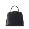 Hermès Dalvy handbag in navy blue box leather - 360 thumbnail