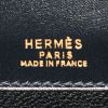 Sac à main Hermès Dalvy en cuir box bleu-marine - Detail D3 thumbnail