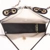 Bolso de mano Chanel Timeless en vinilo transparente y cuero negro - Detail D3 thumbnail