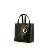 Dior Vintage handbag in black smooth leather - 00pp thumbnail