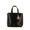 Dior Vintage handbag in black smooth leather - 360 thumbnail