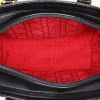 Dior Vintage handbag in black smooth leather - Detail D2 thumbnail