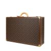 Maleta Louis Vuitton  Alzer 70 en lona Monogram marrón y cuero natural - Detail D2 thumbnail