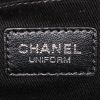 Chanel clutch-belt in black quilted grained leather - Detail D3 thumbnail