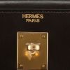 Hermès  Kelly 35 cm handbag  in brown box leather - Detail D2 thumbnail