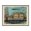 Bernard Buffet, "Le Campanile et le Palais des Doges", lithograph in colors on Arches paper, from the "Venise" album, artist proof, signed and annotated, of 1986 - 00pp thumbnail