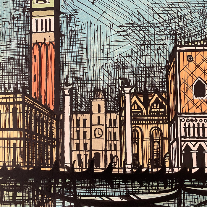 ベルナール・ビュッフェ「VENISE-Le palais des Doges」 ベルナール・ビュッフェ「VENISE-Le palais des Doges」 - メルカリ