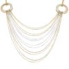 Cartier Trinity Draperie necklace in 3 golds and diamonds - 00pp thumbnail