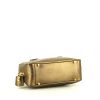 Prada Bowling handbag in gold leather saffiano - Detail D4 thumbnail